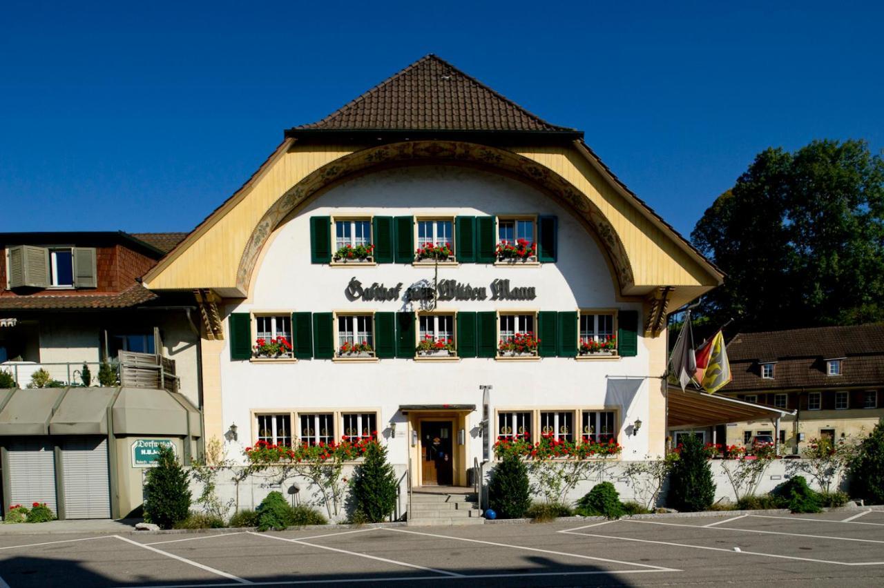 Gasthof Zum Wilden Mann Aarwangen Esterno foto